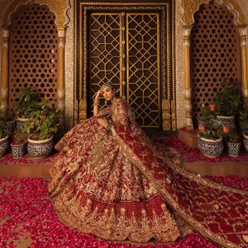 Royal Red Lehenga